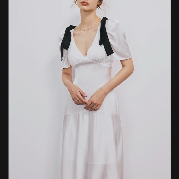 Miss Rosier cyrielle ribbon dress - Picture 8 of 16